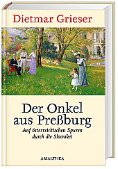 Dietmar Grieser sa vo svojej knihe ponoril do sveta „neznámeho Slovenska“ a odhaľuje čitate-ľovi fascinujúcu vlasť mnohých významných osobností z oblasti umenia, vedy, techniky a gastronómie, cirkvi a politiky.